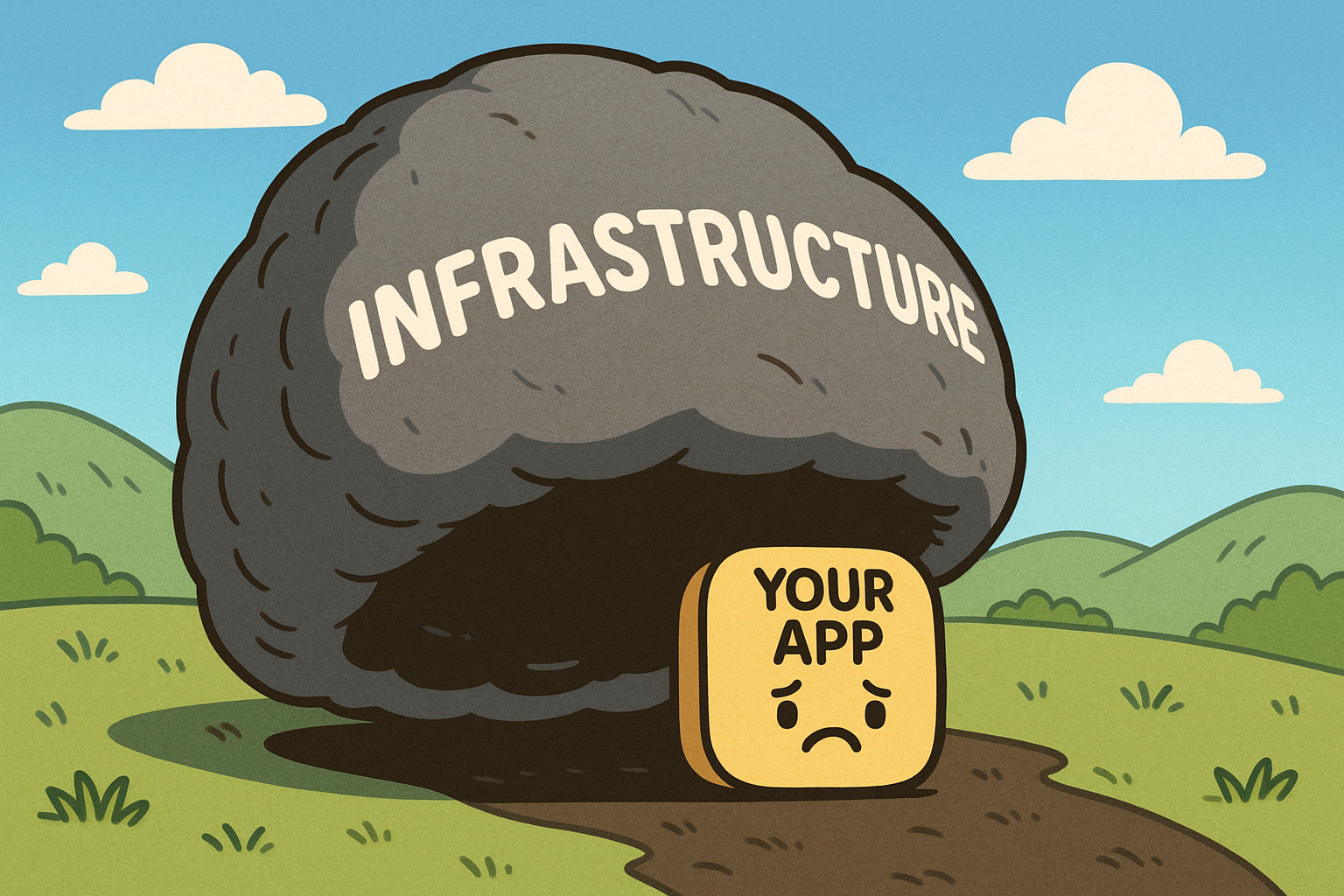 Don’t let your infrastructure crush you your
app